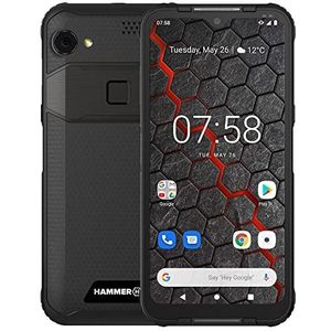 Myphone HAMMER Blade 3 (6,2 inch) Dual SIM Android 10.0 USB Type-C (64 GB, Black, Dubbele SIM, 48 Mpx, 4G), Smartphone, Zwart