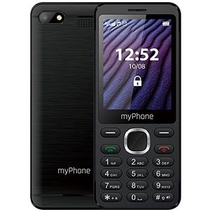 myPhone Maestro 2, sleuteltelefoon, kleurenscherm, groot scherm van 2,8 inch, dubbele sim, zaklamp, batterij met hoge capaciteit van 1000 mAh, slank ontwerp, camera, grote sleutels, radio,