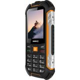 Hammer - H Boost LTE - Mobiele Telefoon - Zwart - 3500 mAh Mega Accu - Waterdicht IP68 - Schokbestendig