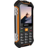 Hammer - H Boost LTE - Mobiele Telefoon - Zwart - 3500 mAh Mega Accu - Waterdicht IP68 - Schokbestendig