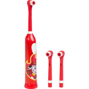 Paw Patrol - Marshall - Elektrische Kinder Tandenborstel - Rood - 3 Opzetstukjes