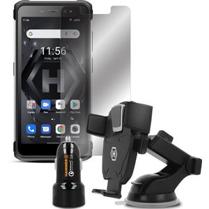 Myphone Hammer Iron 4 Dubbel zilver Extreem pakket (32 GB, Zilver, 7.20", Dubbele SIM), Smartphone, Zilver