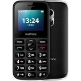 myPhone Halo A LTE 4G Volte Enkele Toets SOS telefoon, 800mah ruime batterij tot 7 dagen met één lading, 128 mb Dual SIM Drive, ideale telefoon voor senioren