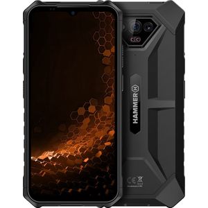 Hammer - Iron V - Smartphone - Zwart - 6.5 inch - 6GB RAM - 64GB Opslag