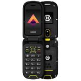 Hammer Bow LTE 4G robuuste klaptelefoon zonder abonnement, waterdicht, stofdicht, IP68, robuust, met grote 1200 mAh accu