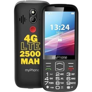 myPhone Halo 4 LTE Senioren-Telefon - Schwarz