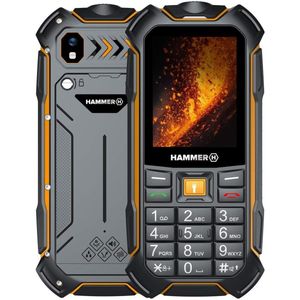 HAMMER - Boost 2 4G - Mobiele Telefoon - Zwart - Robuuste Constructie