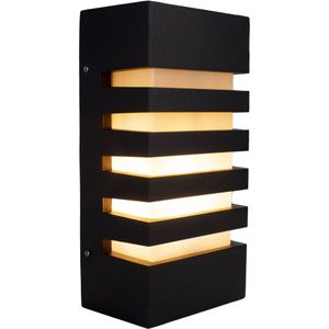 LED Buitenlamp - E27 fitting - IP54 - Zwart | Novi