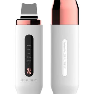 Beautifly - B-Scrub Pro - Multifunctionele Ultrasone Spatel - Draadloos Opladen