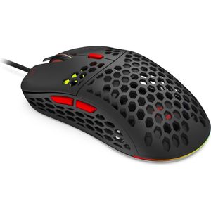 SPC Gear LIX Plus (Bedraad), Muis, Zwart