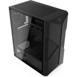 Krux - Astral - PC-behuizing - Zwart - Stijlvol Ontwerp - Flexibel voor Moederbordformaten