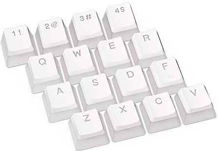 Endorfy - EY0E003 - Keycaps - Wit - PBT Pudding Onyx White