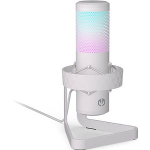 Endorfy AXIS Streaming - Microfoon - Onyx White - Professionele Geluidskwaliteit