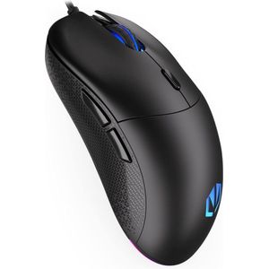 GEM - Muis - Lichtgewicht - Zwart - PTFE-glijders