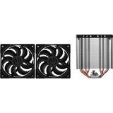 Endorfy - Fera 5 - Dual Cpu-ventilator - Zwart - Materiaal: Kunststof