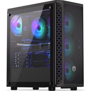 Endorfy - Signum 300 ARGB - PC-behuizing - Zwart - Glas