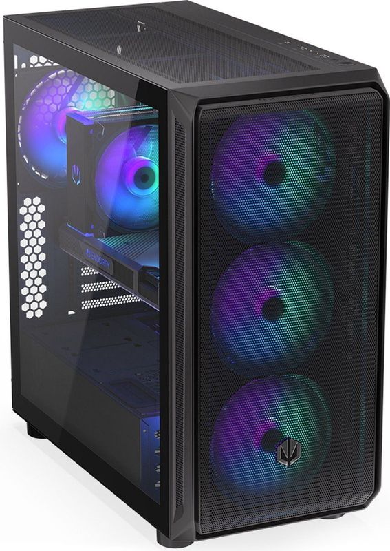 Endorfy - Arx 700 ARGB - PC Behuizing - Zwart - Gehard Glas - 4 Ventilatoren