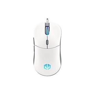 ENDORFY GEM Plus Onyx White muis Rechtshandig USB Type-C Optisch 19000 DPI