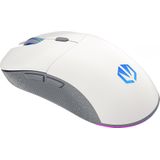 Endorfy draadloos Gaming Mouse Gem Plus OWH PAW3395 - wit