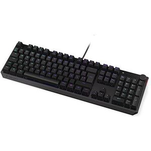ENDORFY Thock IT Red Kailh Red lineaire schakelaars, volledig mechanisch toetsenbord, Italiaanse lay-out, ABS keycaps, volumeregelknop, EY5G010, zwart
