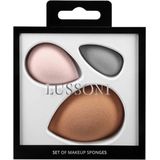 Lussoni - Raindrop Sponges - Make-up Spons - Latexvrij - Set van 3