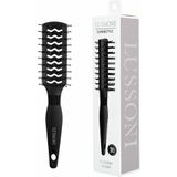 TB TOOLS FOR BEAUTY - T4B LUSSONI - Dubbelzijdige Styling Haarborstel - Antistatisch - Zwart - 1 stuk