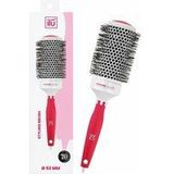 TB TOOLS FOR BEAUTY ILU I'll be Hair For You Styling Ronde Haarborstel voor het stylen en föhnen van lang haar, met Kant en Keramische Coating, Cadeau-idee, Rood (53 mm), x