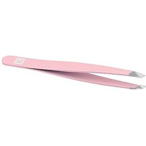 ilu - Slant Tweezers - Roze - Roestvrij Staal
