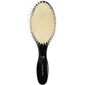 KASHŌKI - Smooth White - Haarborstel - Antiklit - Luxe Design