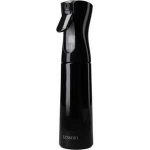 Lussoni - Spray Bottle - Verstuiver - Zwart - 300ml - Duurzaam Plastic