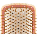 BamboooM - Paddleborstel - Oranje - Bamboe - Antistatisch