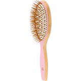 ilū - BambooM! Borstel - Roze - Bamboe - Ovaal - Groot