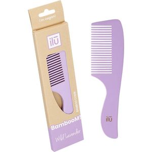 ilū - Wild Lavender - Haarborstel - Paars - Bamboe