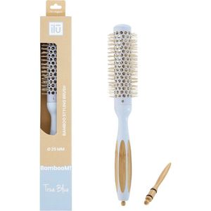 Bamboom - Styling True Blue - Ronde Borstel - Bamboe - Natuurlijk Haar