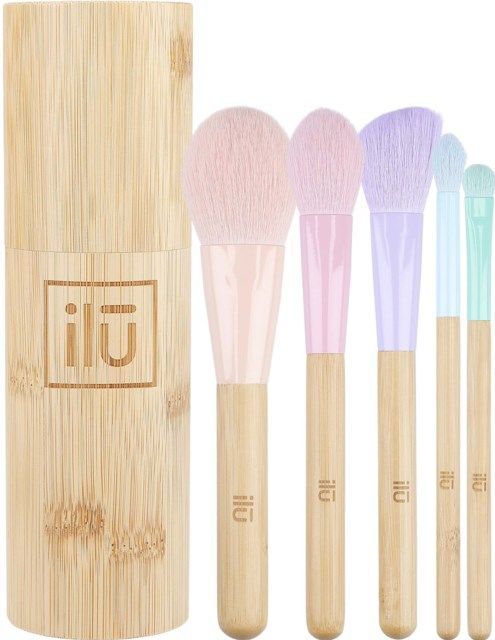 Bamboom - Makeup Brush Set - 5 Stuks - Bamboe - Synthetische Borstelharen