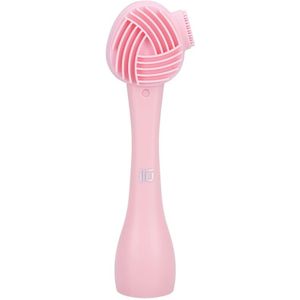 Ilu - Silicone Face Cleansing Brush Multi-Textured - Gezichtsreinigers - Roze