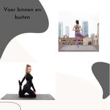 Springos Yoga Mat - Fitnessmat - Premium Kwaliteit - Anti Slip - Extra Dik (15 Mm)