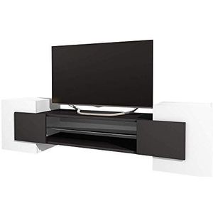 Selsey Gaelin - Tv-meubel/woonkamer meubel - wit/zwart - modern