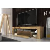 Selsey Bianko - Tv-meubel/woonkamer meubel - 140 cm - lancaster eiken – modern