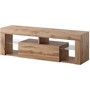 Selsey Bianko - Tv-meubel/woonkamer meubel - 140 cm - lancaster eiken – modern