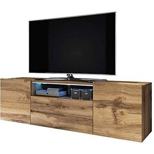 Selsey Bros TV Cabinet/TV Bench (137 cm), avec LED