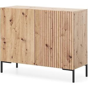 Selsey Lammelo Commode melamine met deuren van Wotan 92 eiken