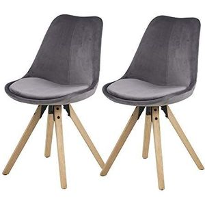 Selsey Djum - set van twee stoelen - grijs eiken – modern