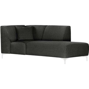 Chaise longue Stradella rechts linnen | Cozyhouse