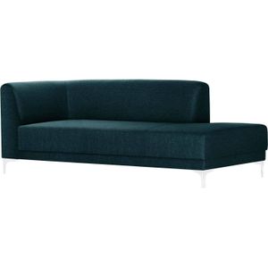 Chaise longue Allegra rechts linnen | Cozyhouse