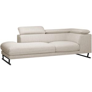 Chaise longue Gigi Big links linnen | Cozyhouse