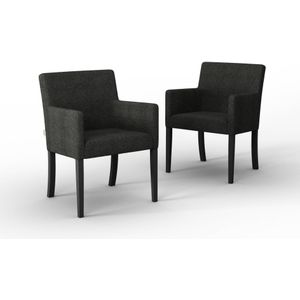 Set van 2 eetkamerstoelen Escape linnen | NADUVI Collection