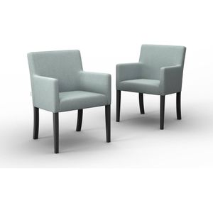 Set van 2 eetkamerstoelen Escape linnen | NADUVI Collection