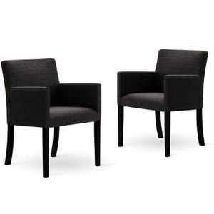 Set van 2 eetkamerstoelen Escape linnen | NADUVI Collection