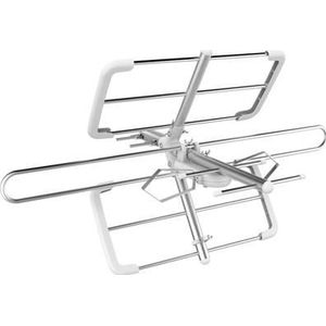 Spacetronik - Antena RTV - Parabolische Antenne - Wit - 25 dB